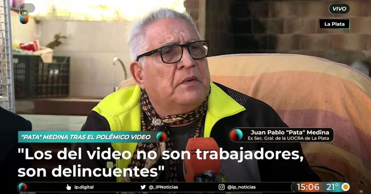 Pata Medina tras el video de las amenazas a un juez: "Me ...